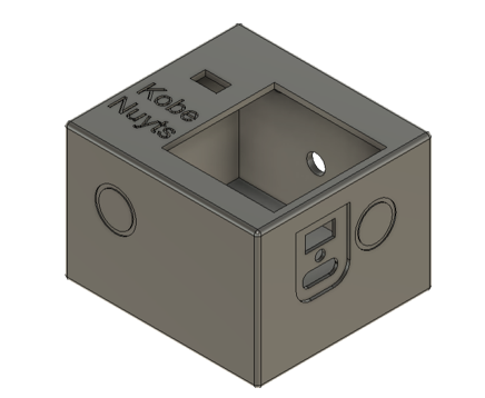 3D CAD-ontwerp Behuizing