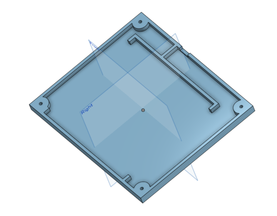 3D geprinte of gemaakte behuizing